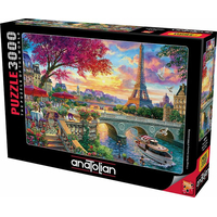 ANATOLIAN Puzzle Rozkvitnutý Paríž 3000 dielikov