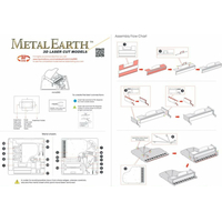 METAL EARTH 3D puzzle Klavír