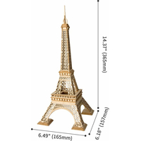 ROBOTIME Rolife 3D drevené puzzle Eiffelova veža 121 dielikov