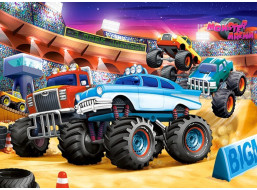 CASTORLAND Puzzle Monster Truck Show 70 dielikov