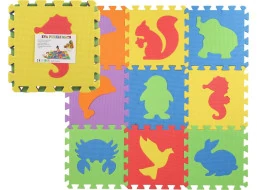 TEDDIES Penové puzzle Zvieratká (27x27)