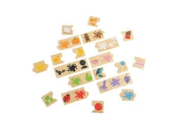 Bigjigs Toys Didaktické puzzle Farby