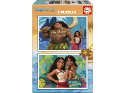 EDUCA Puzzle Vaiana 2, 2x48 dielikov