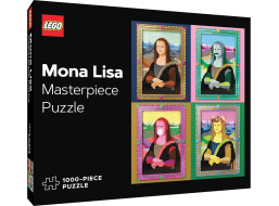 Chronicle Books Puzzle LEGO® Mona Lisa 1000 dielikov