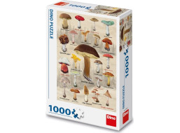 Dino Puzzle Huby koláž 1000 dielikov