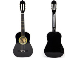 ECOTOYS Detská gitara čierna 86 cm