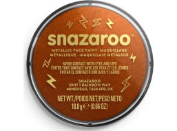 SNAZAROO Farba na tvár Metalická Medená (Electric Copper) 18ml