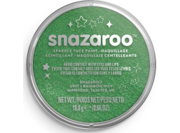 SNAZAROO Farba na tvár Trblietavá Svetlo zelená (Sparkle Pale Green) 18ml