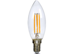 Solight LED žiarovka retro, sviečka 4W, E14, 3000K, 360 °, 440lm