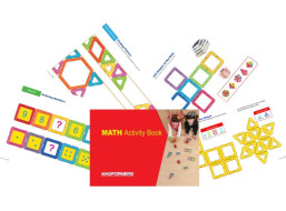 MAGFORMERS Učebnica Magtematika Math Activity Book (anglicky)