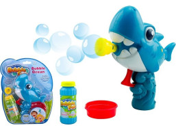 SPARKYS Bublifuková pištoľ Bubble Fun Žralok s náplňou