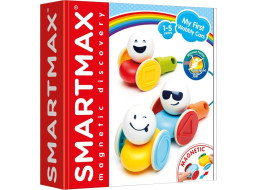 SMARTMAX Magnetická stavebnica Moje prvé autíčka 7 dielikov