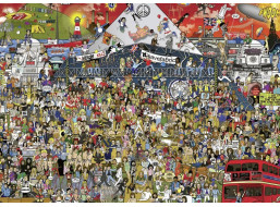 HEYE Puzzle História britskej hudby 2000 dielikov