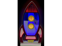 2Kids Toys LED NEON LIGHT lampička Raketa