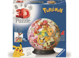 RAVENSBURGER 3D Puzzleball Pokémoni 72 dielikov