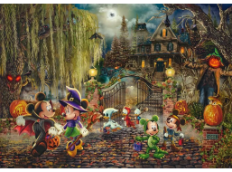 SCHMIDT Puzzle Disney: Mickey a Minnie o Halloweene 1000 dielikov