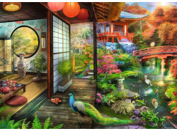 RAVENSBURGER Puzzle Japonská záhrada 1000 dielikov