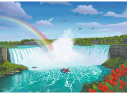 RAVENSBURGER Puzzle Niagarské vodopády 1000 dielikov