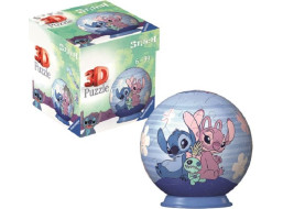 RAVENSBURGER 3D Puzzleball Disney: Stitch - Stich & Angel 54 dielikov