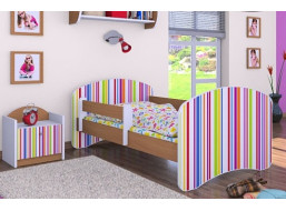 Detská posteľ bez šuplíka 180x90cm PRÚŽKY
