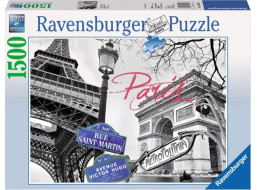 RAVENSBURGER Puzzle Paríž, má láska 1500 dielikov