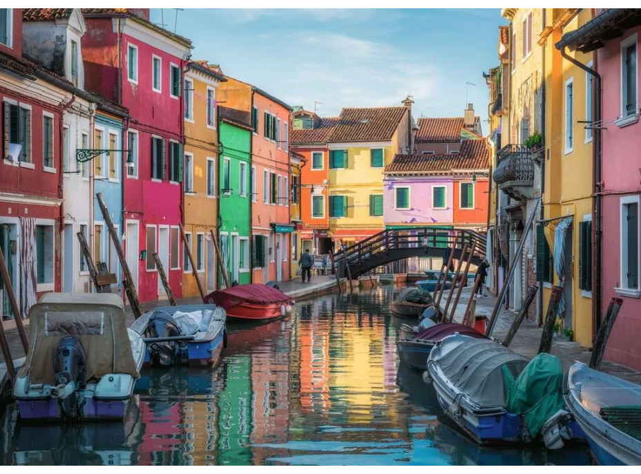 RAVENSBURGER Puzzle Burano, Taliansko 1000 dielikov