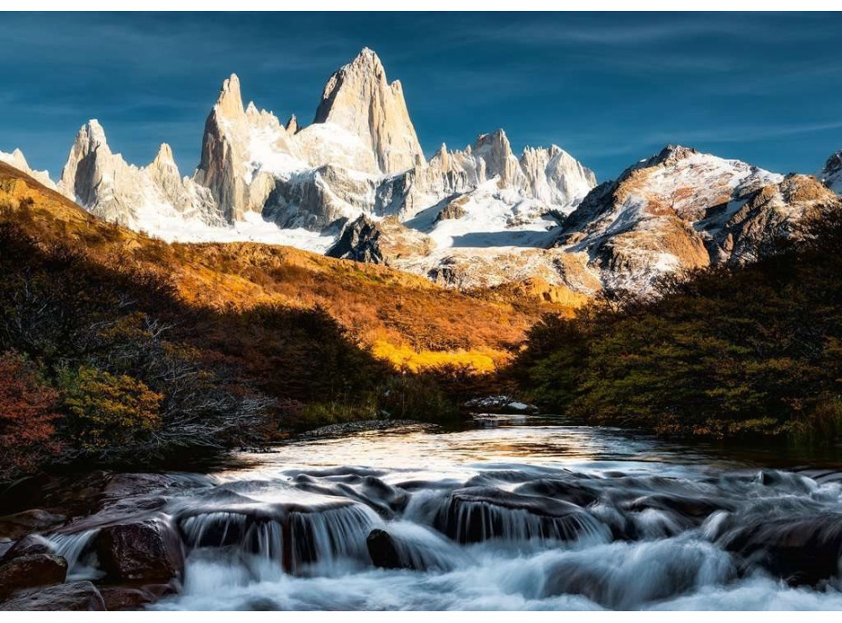 RAVENSBURGER Puzzle Dych vyrážajúce hory: Mount Fitz Roy, Patagónia 1000 dielikov