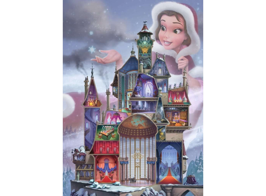 RAVENSBURGER Puzzle Disney Castle Collection: Belle 1000 dielikov