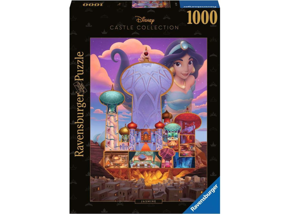 RAVENSBURGER Puzzle Disney Castle Collection: Jazmín 1000 dielikov