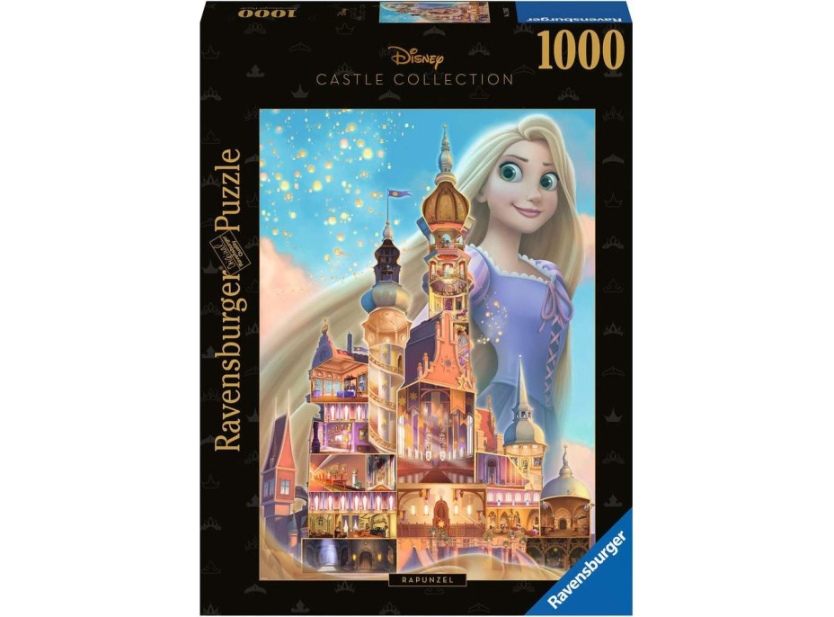 RAVENSBURGER Puzzle Disney Castle Collection: Locika 1000 dielikov