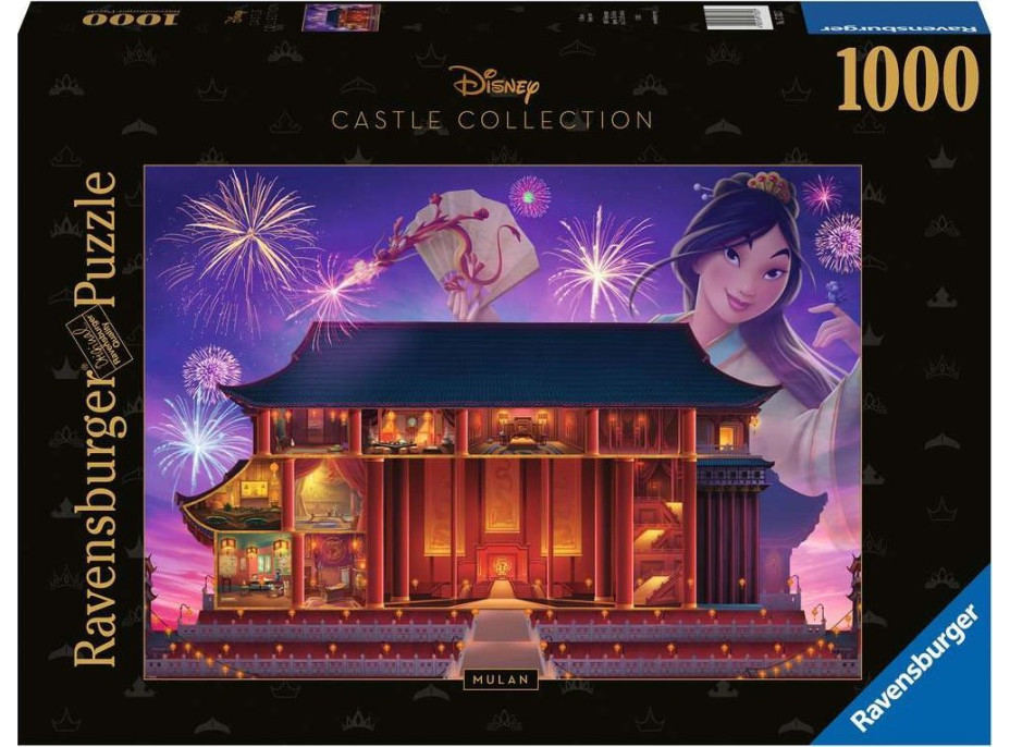 RAVENSBURGER Puzzle Disney Castle Collection: Mulan 1000 dielikov