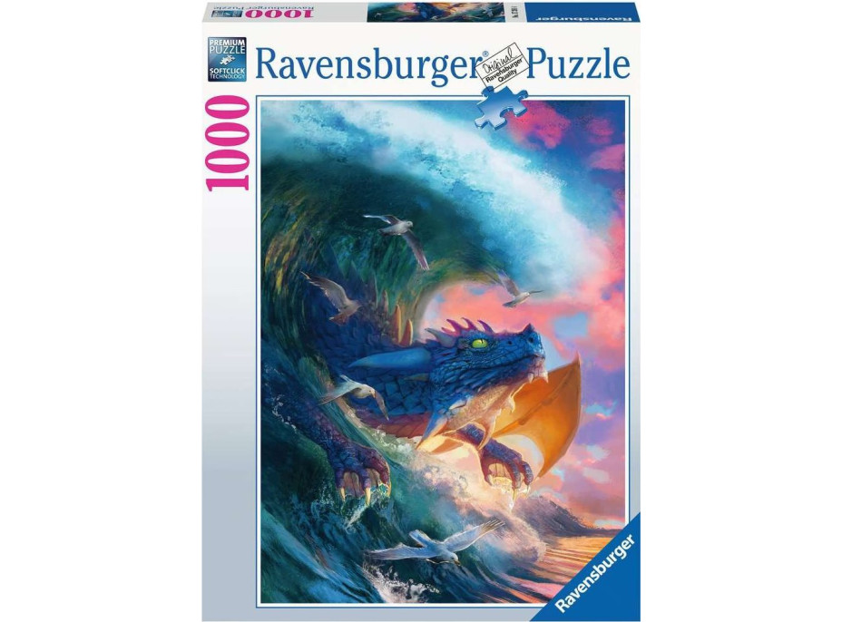 RAVENSBURGER Puzzle Dračie preteky 1000 dielikov