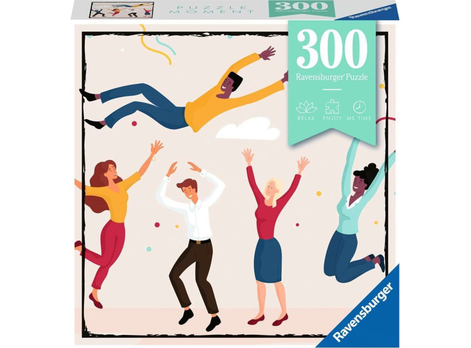 RAVENSBURGER Puzzle Moment: Party people 300 dielikov