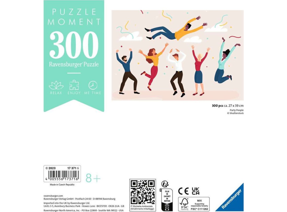 RAVENSBURGER Puzzle Moment: Party people 300 dielikov