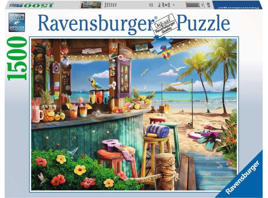 RAVENSBURGER Puzzle Plážový bar 1500 dielikov