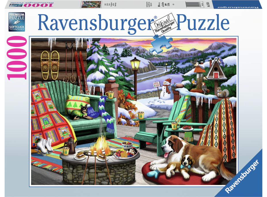 RAVENSBURGER Puzzle Po dlhom dni 1000 dielikov