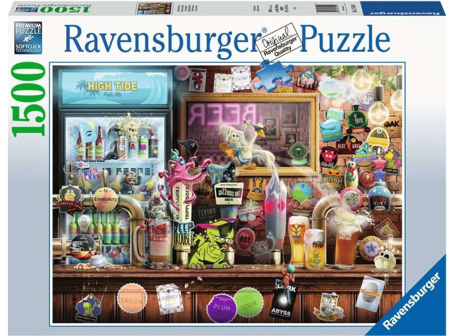 RAVENSBURGER Puzzle Remeselné pivo 1500 dielikov