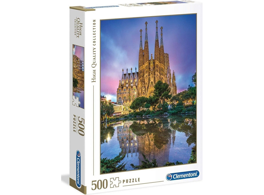 CLEMENTONI Puzzle Sagrada Família 500 dielikov