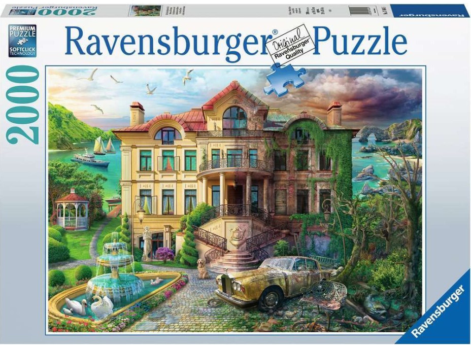 RAVENSBURGER Puzzle Sídlo v zátoke 2000 dielikov