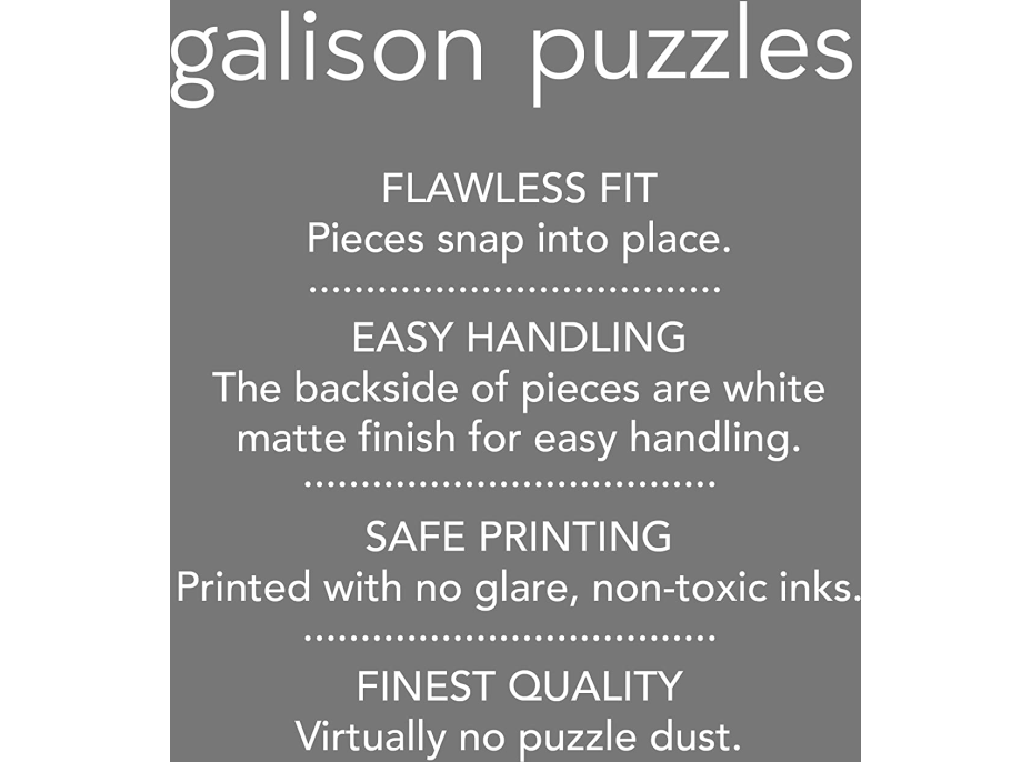 GALISON Štvorcové puzzle Pri mori 500 dielikov