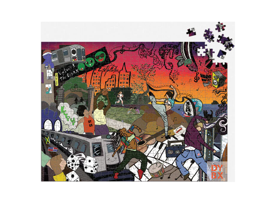 GALISON Obojstranné puzzle Romare Bearden x DreamYard 500 dielikov