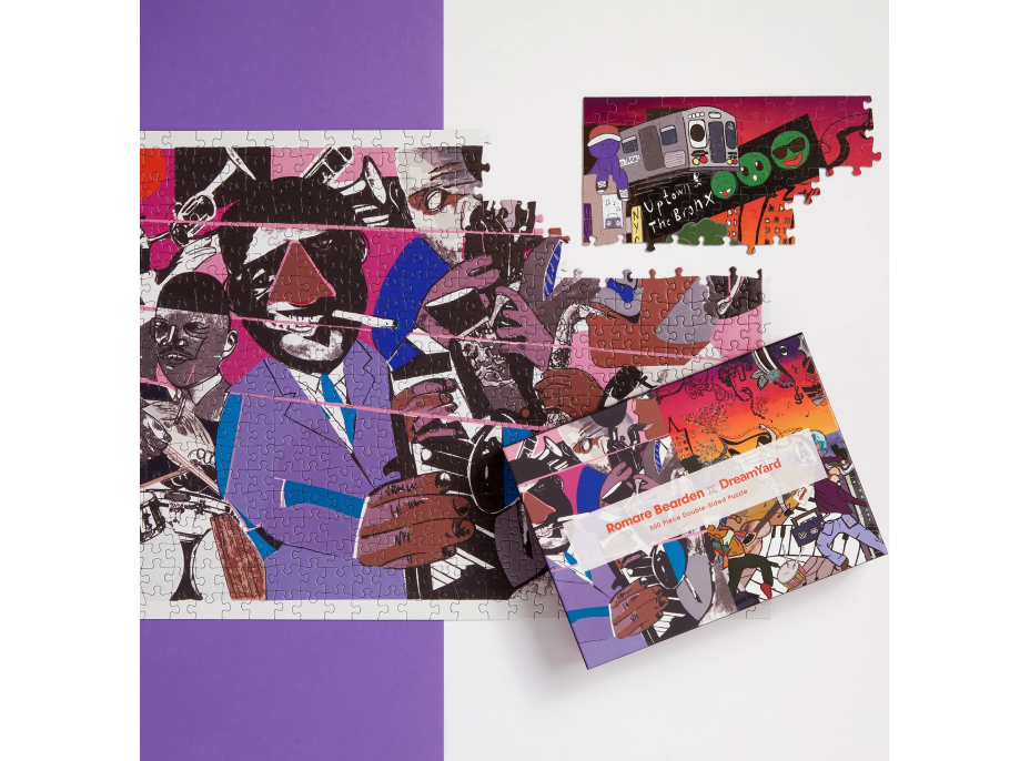 GALISON Obojstranné puzzle Romare Bearden x DreamYard 500 dielikov