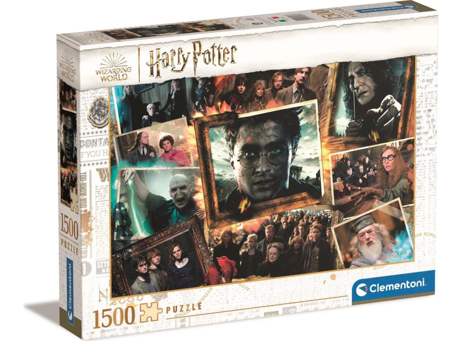 CLEMENTONI Puzzle Harry Potter 1500 dielikov