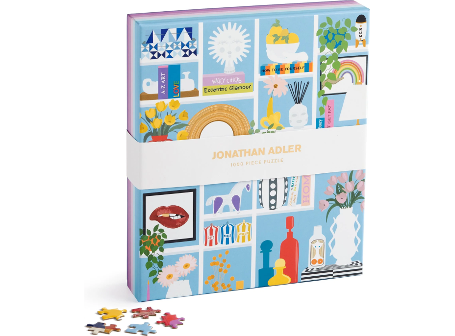 GALISON Puzzle Jonathan Adler - Shelfie 1000 dielikov