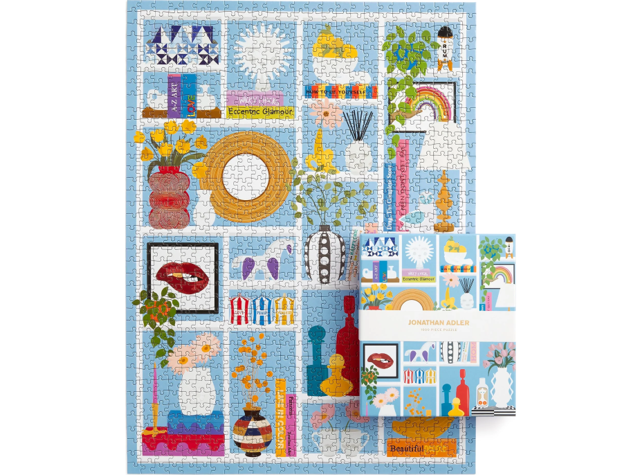 GALISON Puzzle Jonathan Adler - Shelfie 1000 dielikov