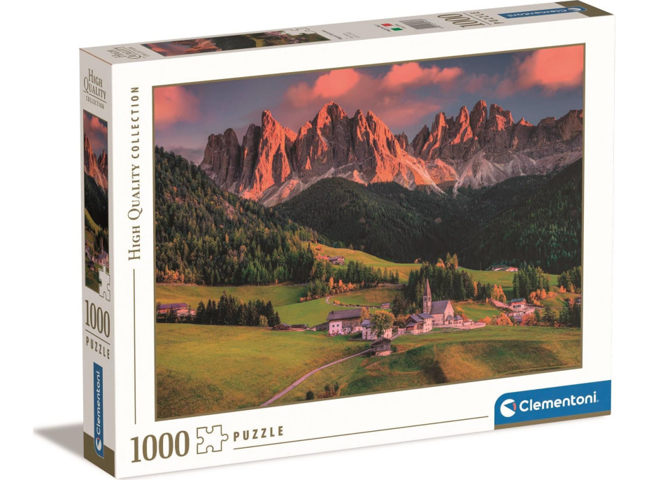 CLEMENTONI Puzzle Čarovné Dolomity 1000 dielikov