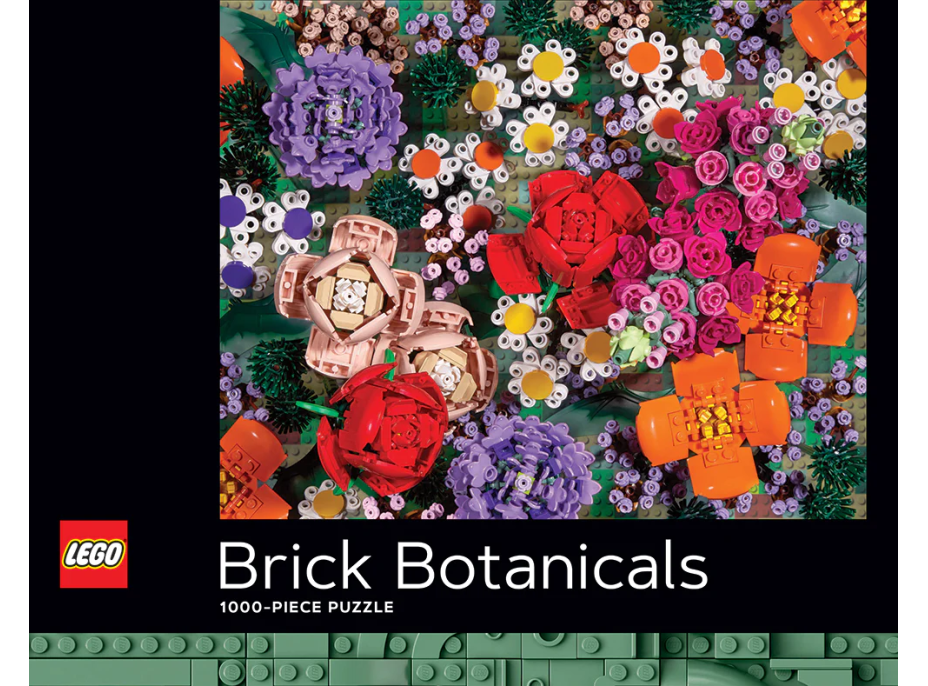 CHRONICLE BOOKS Puzzle LEGO® Brick Botanicals 1000 dielikov