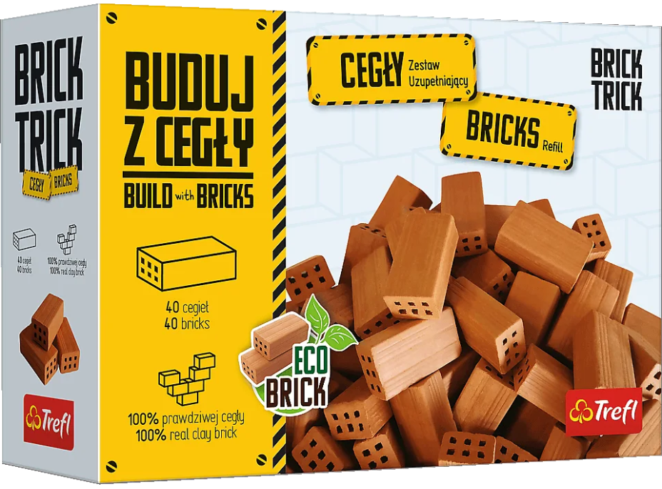 TREFL BRICK TRICK Balenie dlhých tehál 40ks