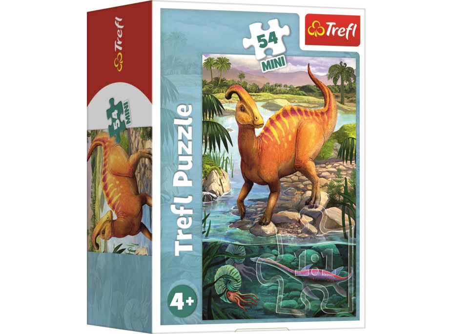 TREFL Displej Puzzle Úžasní dinosaury 54 dielikov (40 ks)