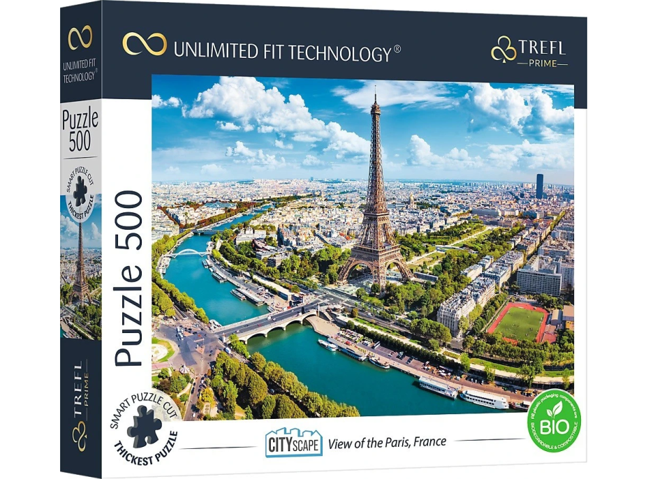 TREFL Puzzle UFT Cityscape: Paríž, Francúzsko 500 dielikov